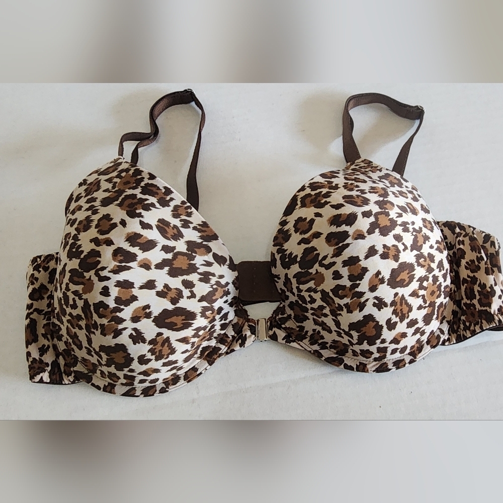 Leopard Print Women's Bra